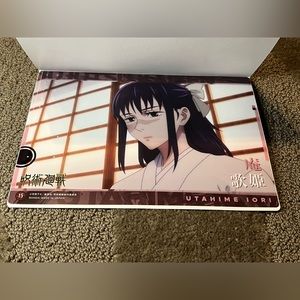 Jujutsu Kaisen Clear Visual Plastic Poster Utahime Iori Anime Japan Exclusive